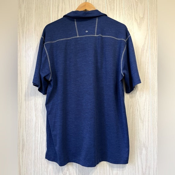 BOLLE' GOLF B TECH Men's Sz XL Blue Golf POLO Shirt - EUC - Picture 3 of 3